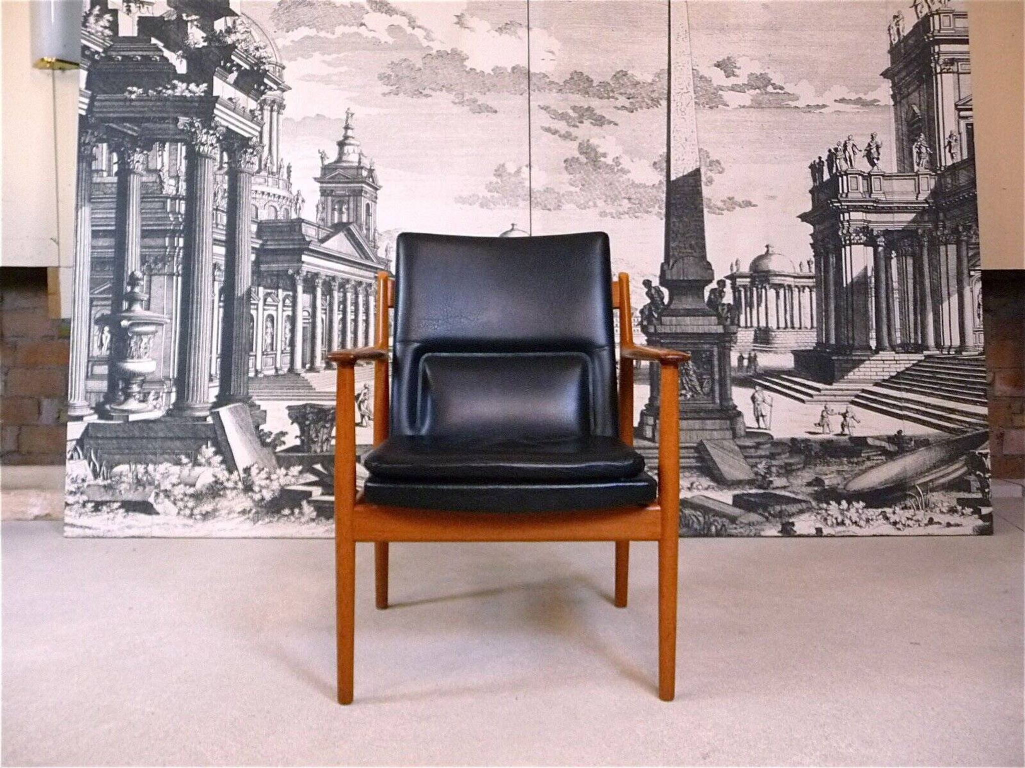 Danish model 341 desk chair in teak by Arne Vodder for Sibast, 1960s