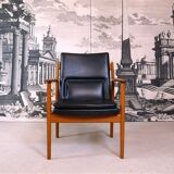 Danish model 341 desk chair in teak by Arne Vodder for Sibast, 1960s