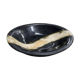 Ceramic plate – black with natural shading