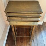 Vintage nesting tables - set of 4 - antique