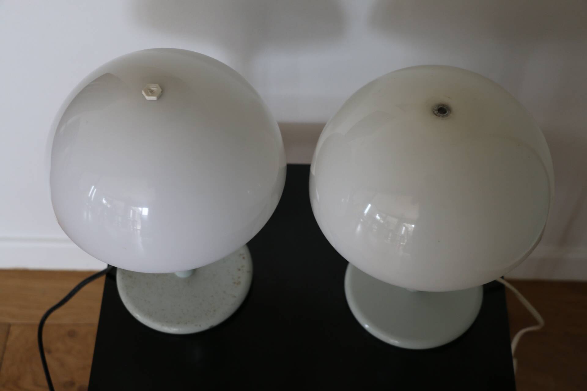 Paire de mini lampes champignon Aluminor
