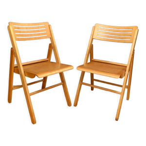 paire de chaises pliantes,