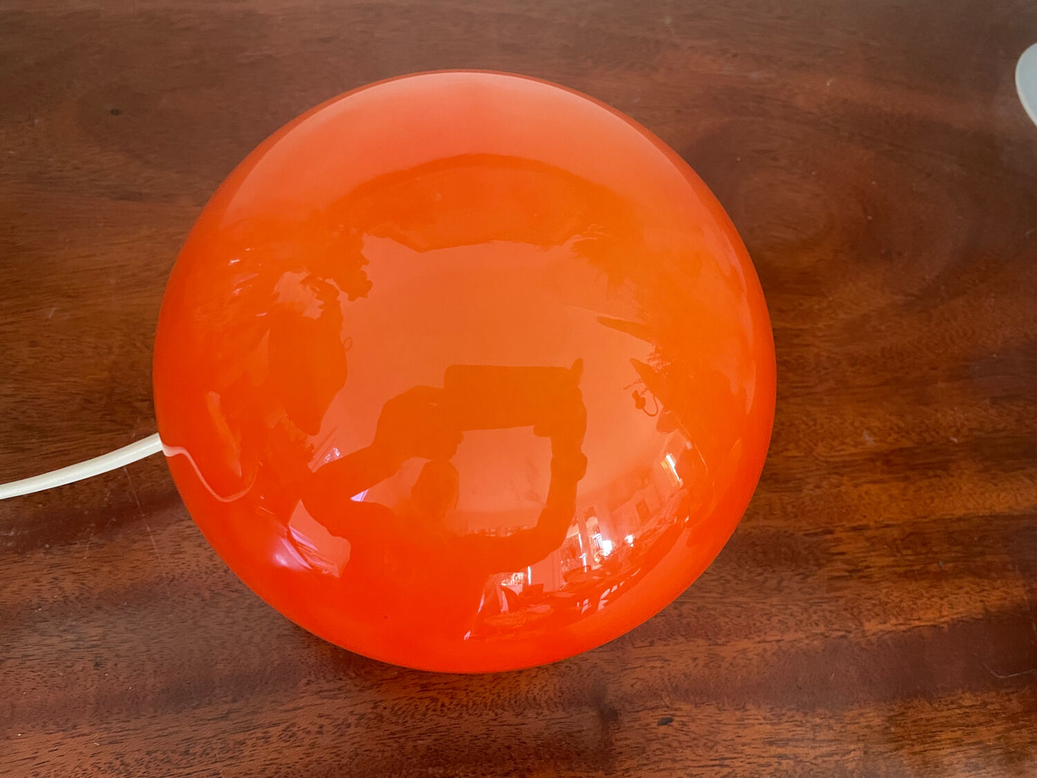 80s tactile mushroom lamp