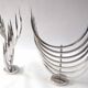 Pair of X Feal candlesticks