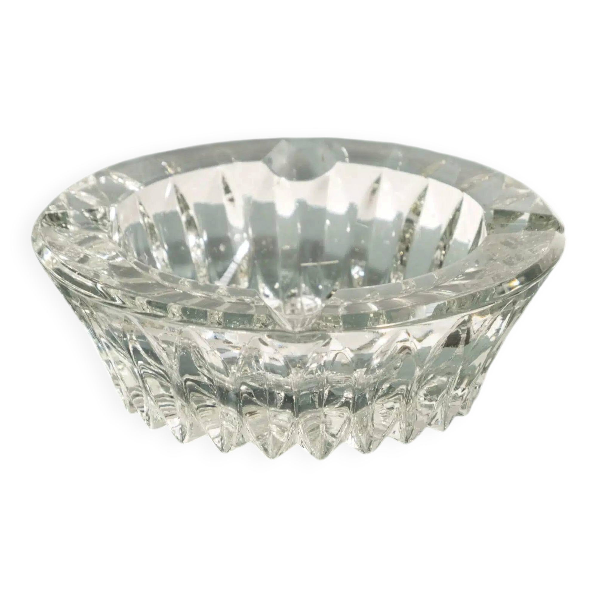 Glass ashtray "Blanche"