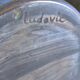 Champagne bucket/vintage cooler signed Ludovic Salins.