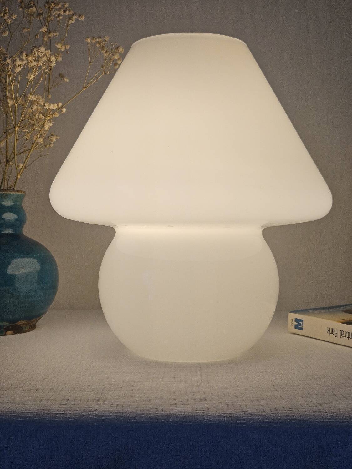 Lampe champignon Italie vintage