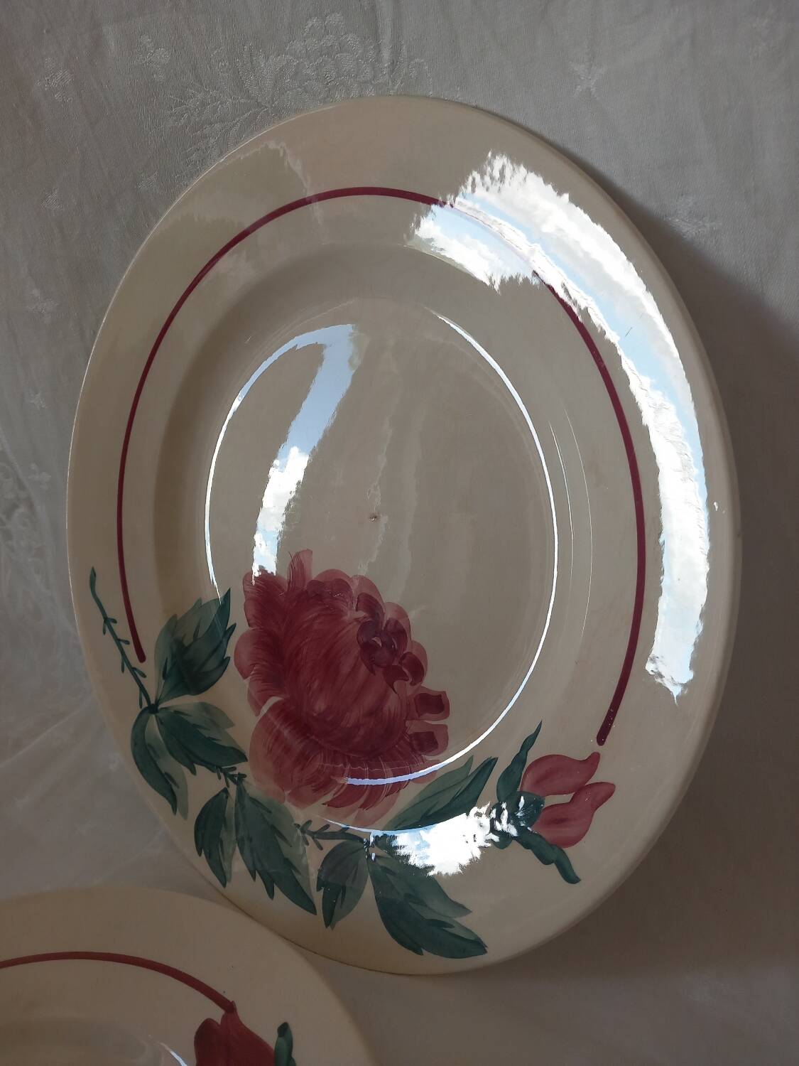 2 rare Sarreguemines Hossegor dishes