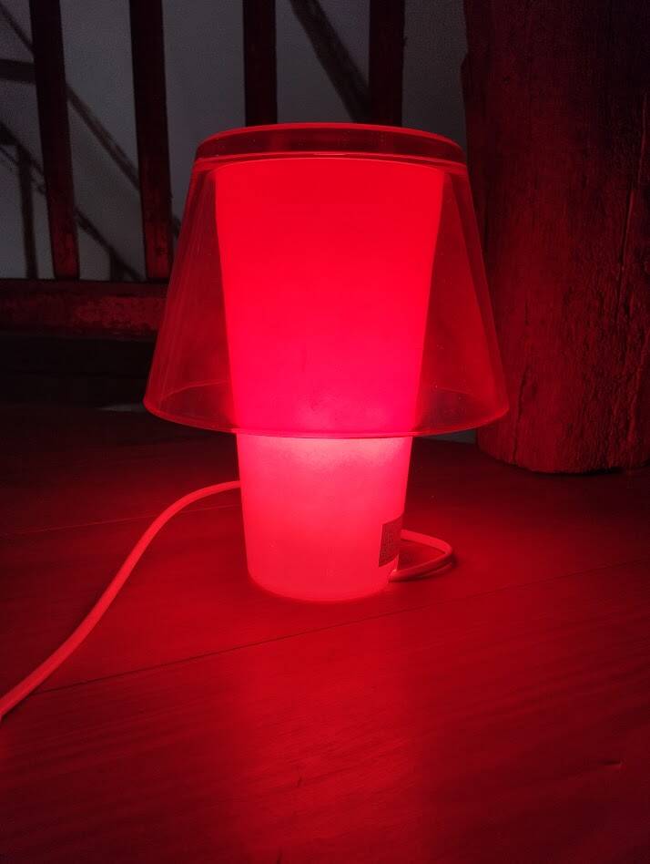 IKEA GAVIK Lamp – Fuchsia Pink – Scandinavian Design