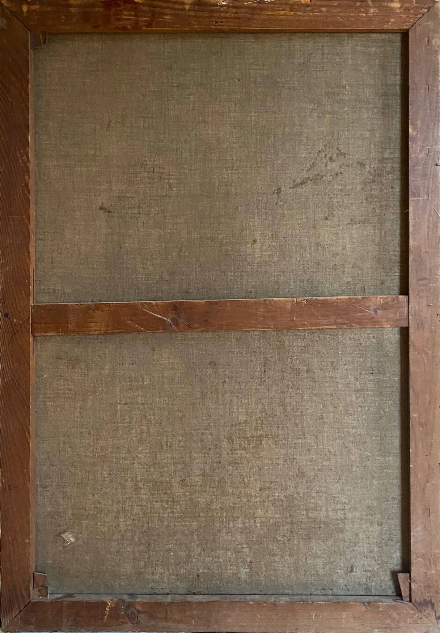 Tableau "Maternité" cf. Muraliste signé G. Büchi 1927