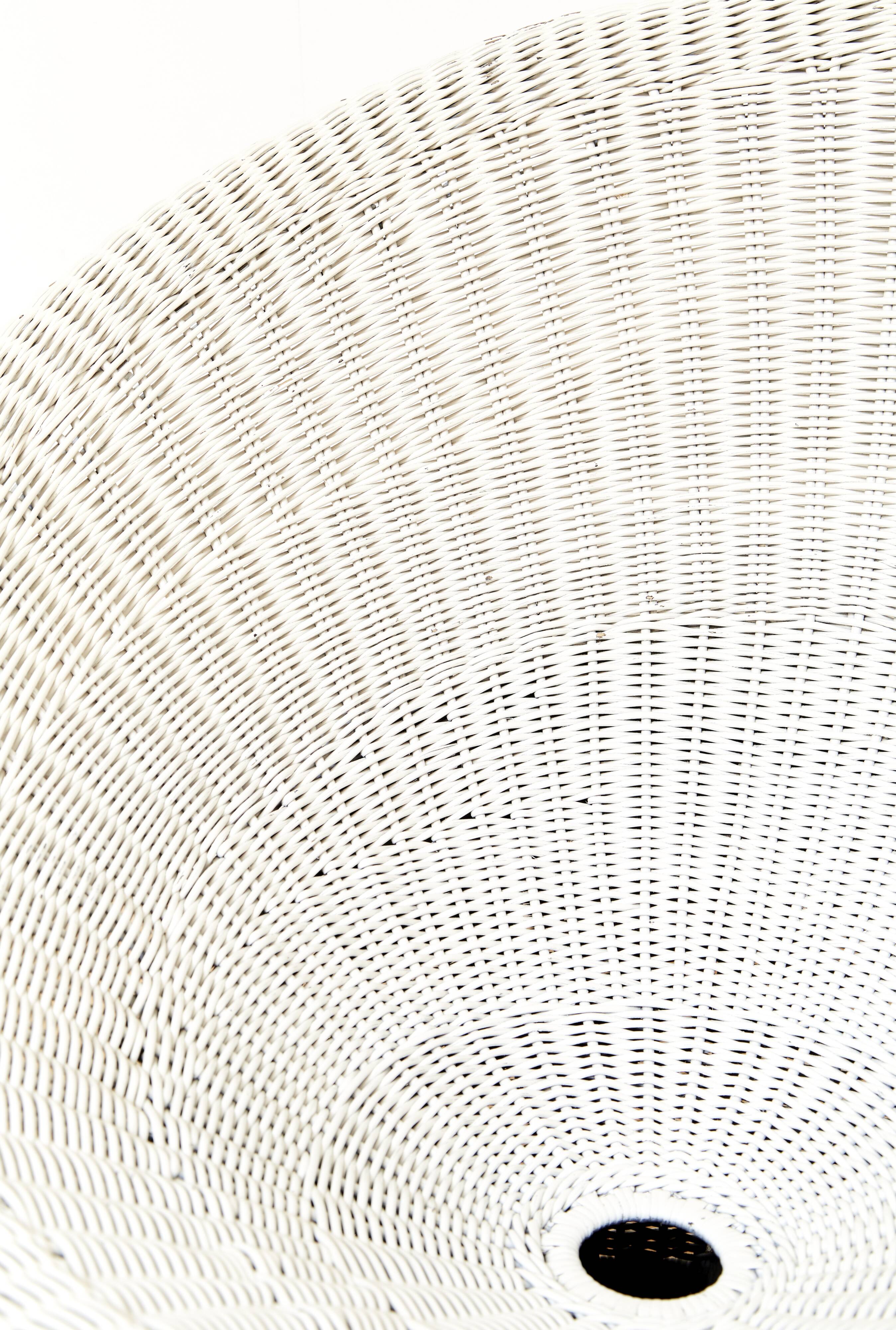 Model E10 Wicker Armchair by Egon Eiermann for Heinrich Murrmann