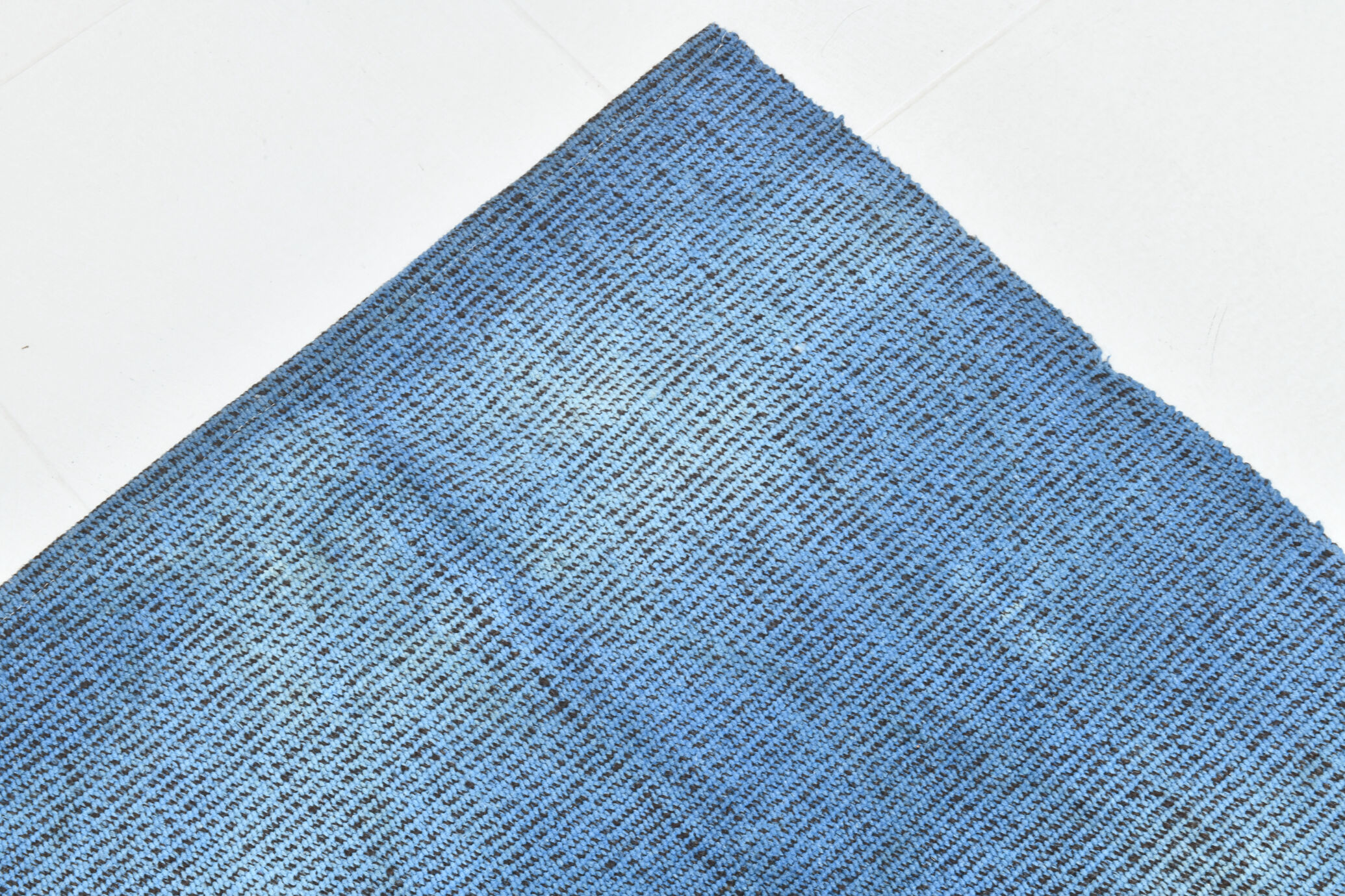 Blue vintage rug 209x294cm
