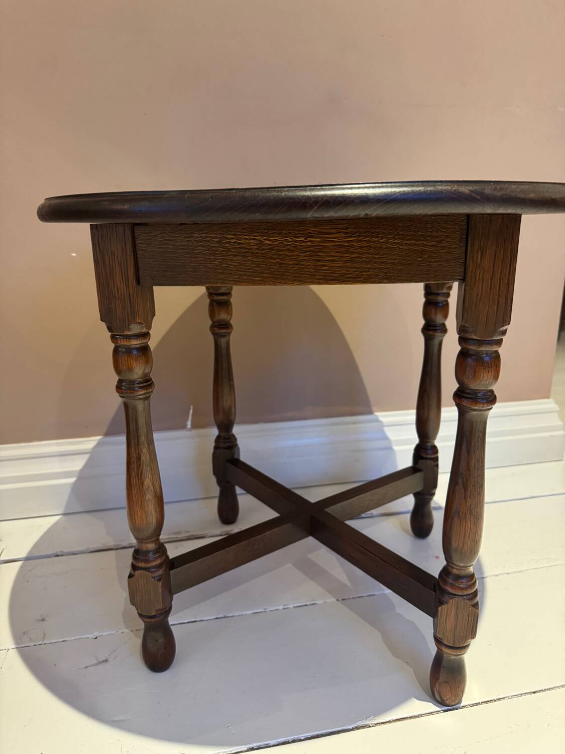 Oak side table