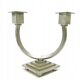 CK7 Art Deco Two-Arm Candle Holder
