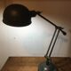 Lampe de bureau articulée en métal de style industriel