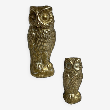 Bronze owls
