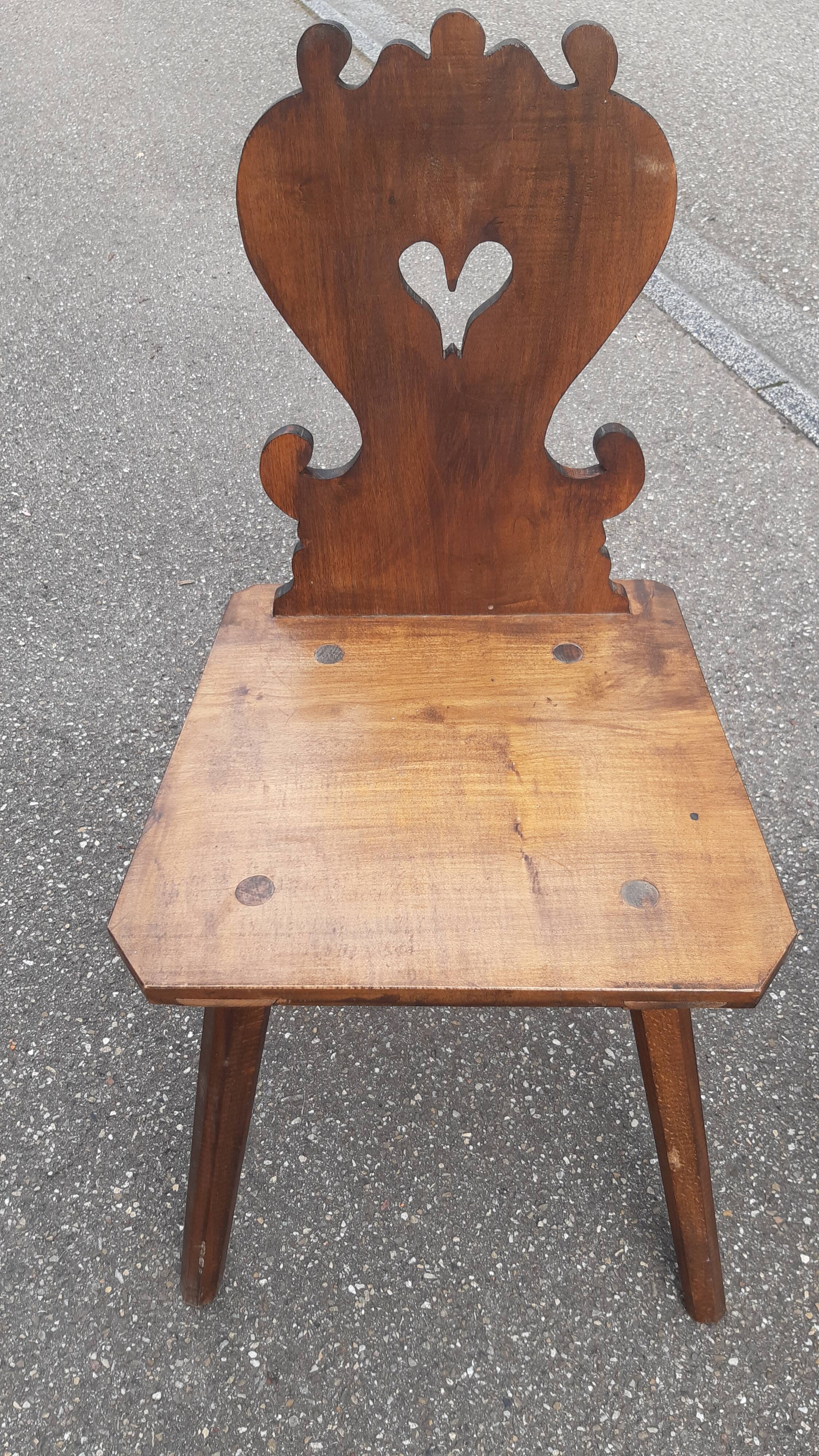 Set of 6 mountain chairs