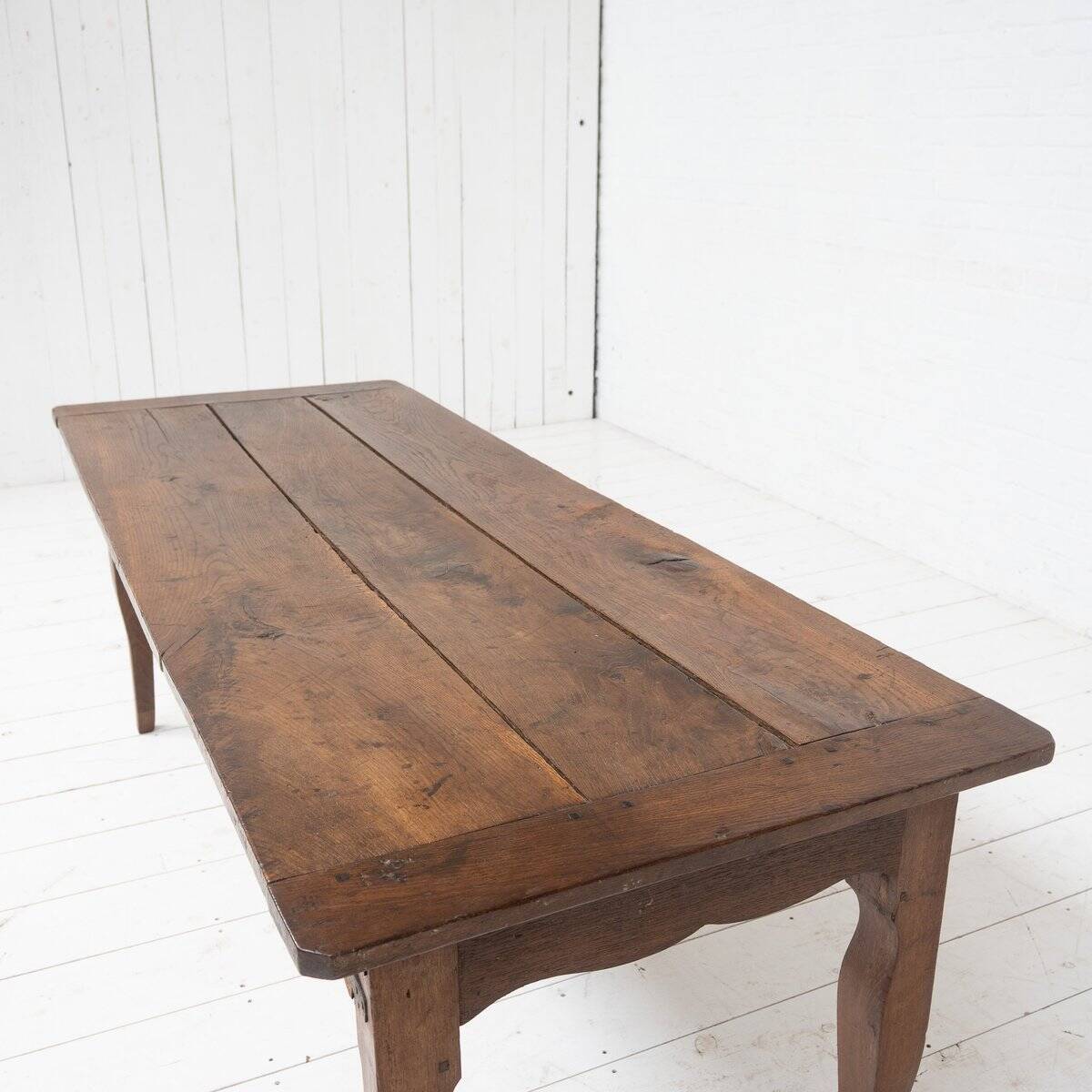 Table en chêne français antique, 1780