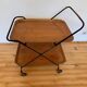 Swedish bar trolley by Paul Nagel for JIE Gantofta, 1950s
