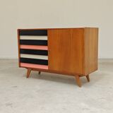 U-458 pink sideboard by Jiri Jiroutek for Interier Praha 1960
