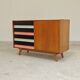 U-458 pink sideboard by Jiri Jiroutek for Interier Praha 1960