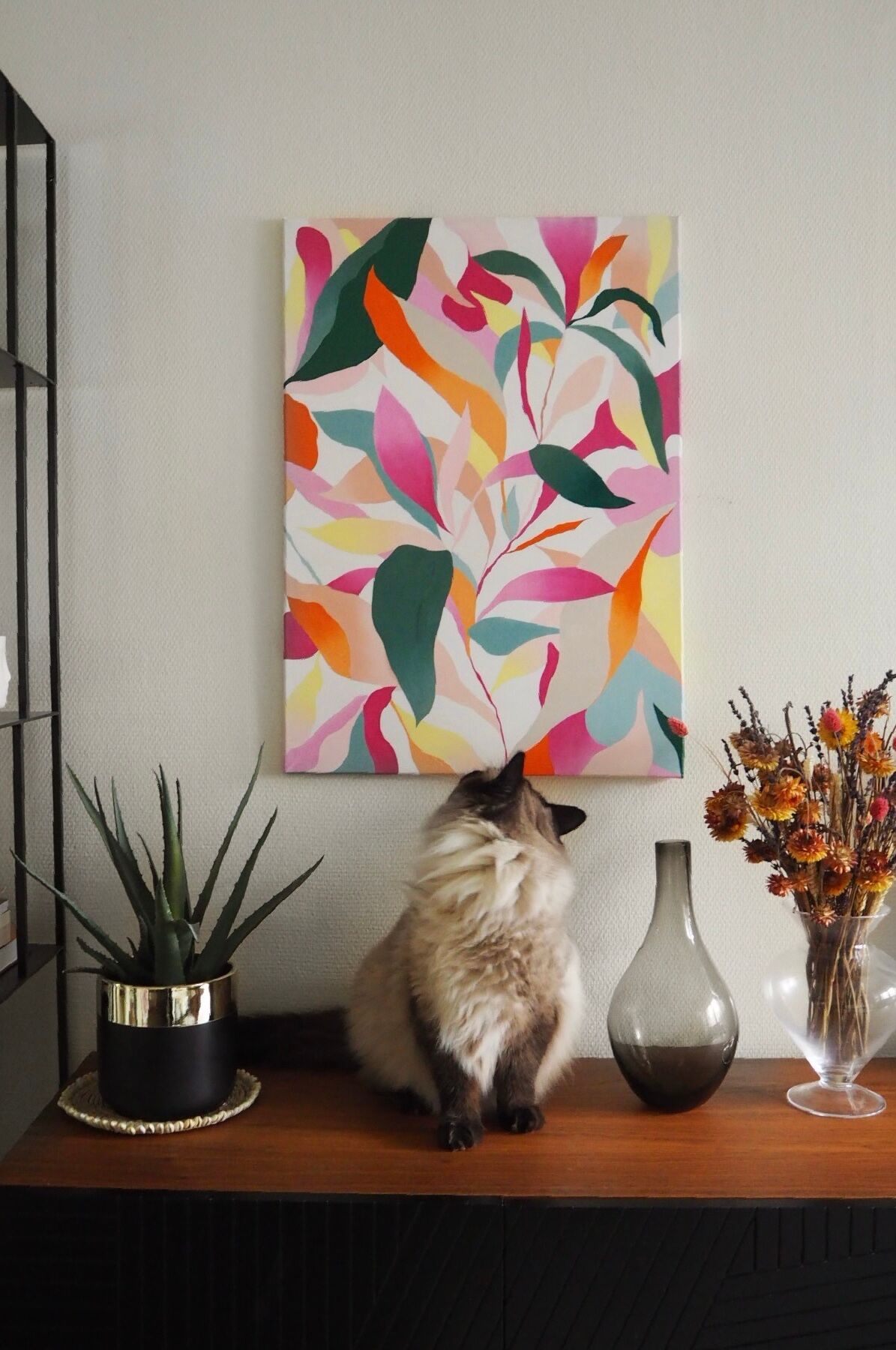 Pepsy jungle painting