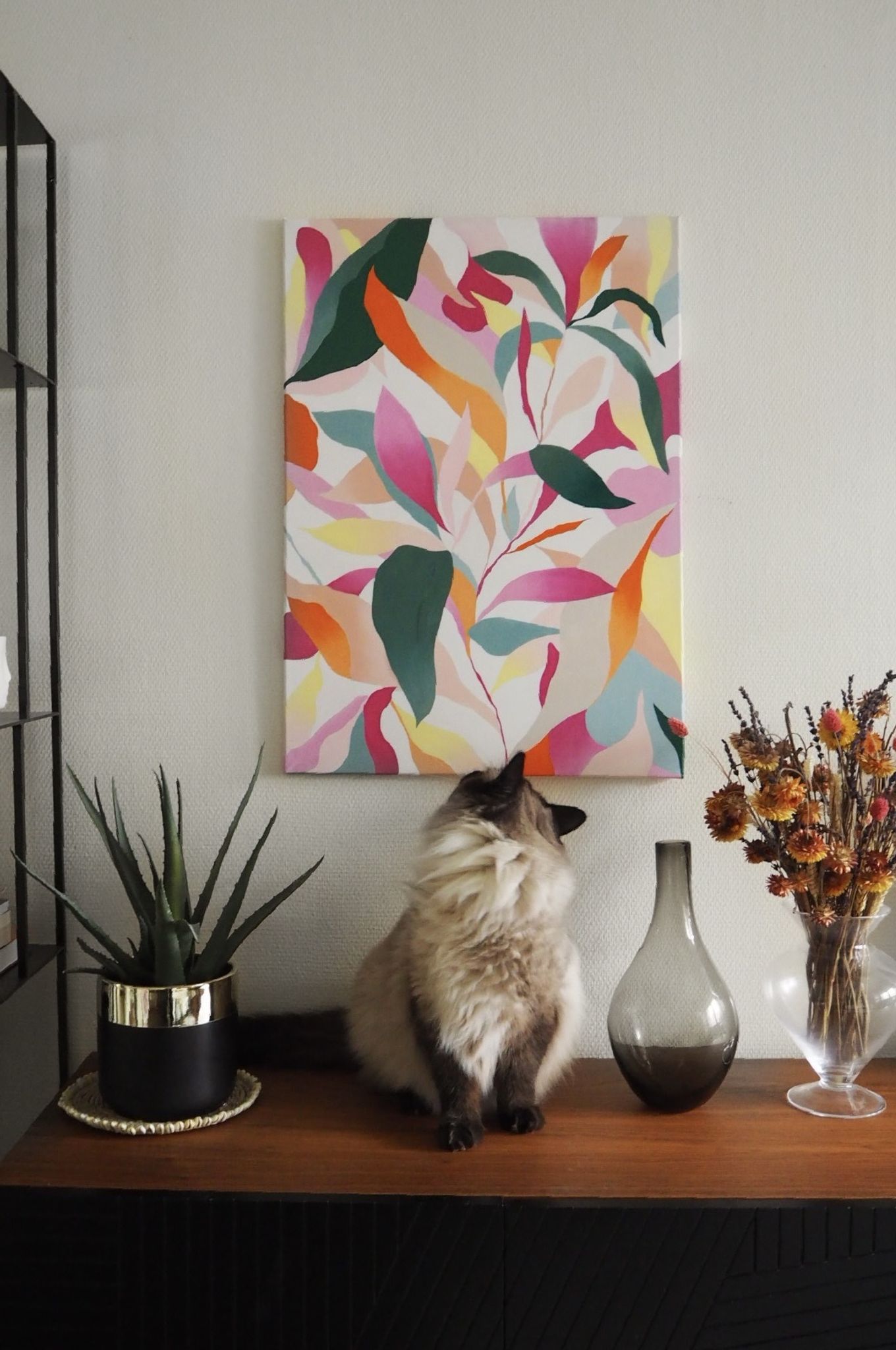 Pepsy jungle painting