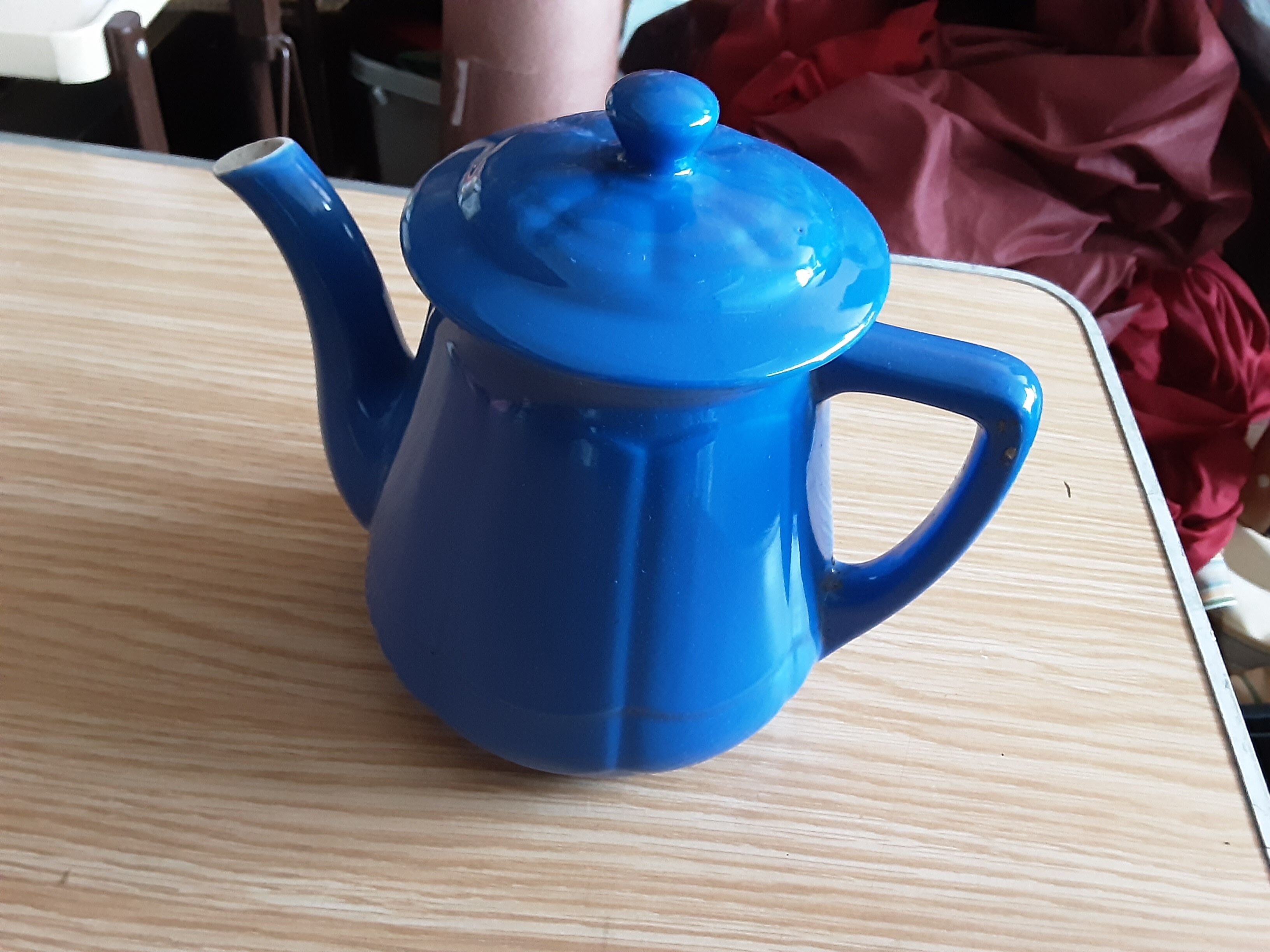 Cafetiere céramique grés années 40-50