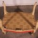 Small Polychrome Wooden Bench - 19th Century