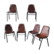 Lot 6 chaises