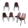 Lot 6 chaises