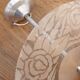 Pink Art Deco chandelier