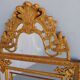 Ice barrier-close Regency gilded wooden