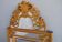 Ice barrier-close Regency gilded wooden