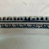 Plat de présentation Faïence polychrome de Rouen XVIII siècle