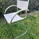 Set of 4 armchairs attributed to Mart Stam.