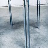 Italian Hollywood Regency Style Modernist Dining Chairs, 1970s, Set of 6