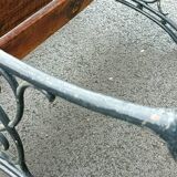 Banc de jardin ancien pieds en fonte