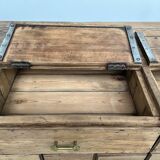 Old trade furniture with oak drawers XL format