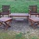 Garden furniture in exotic wood brand: fsc