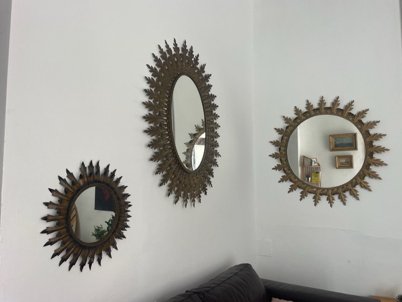 Italian Sun Mirror from the 50s