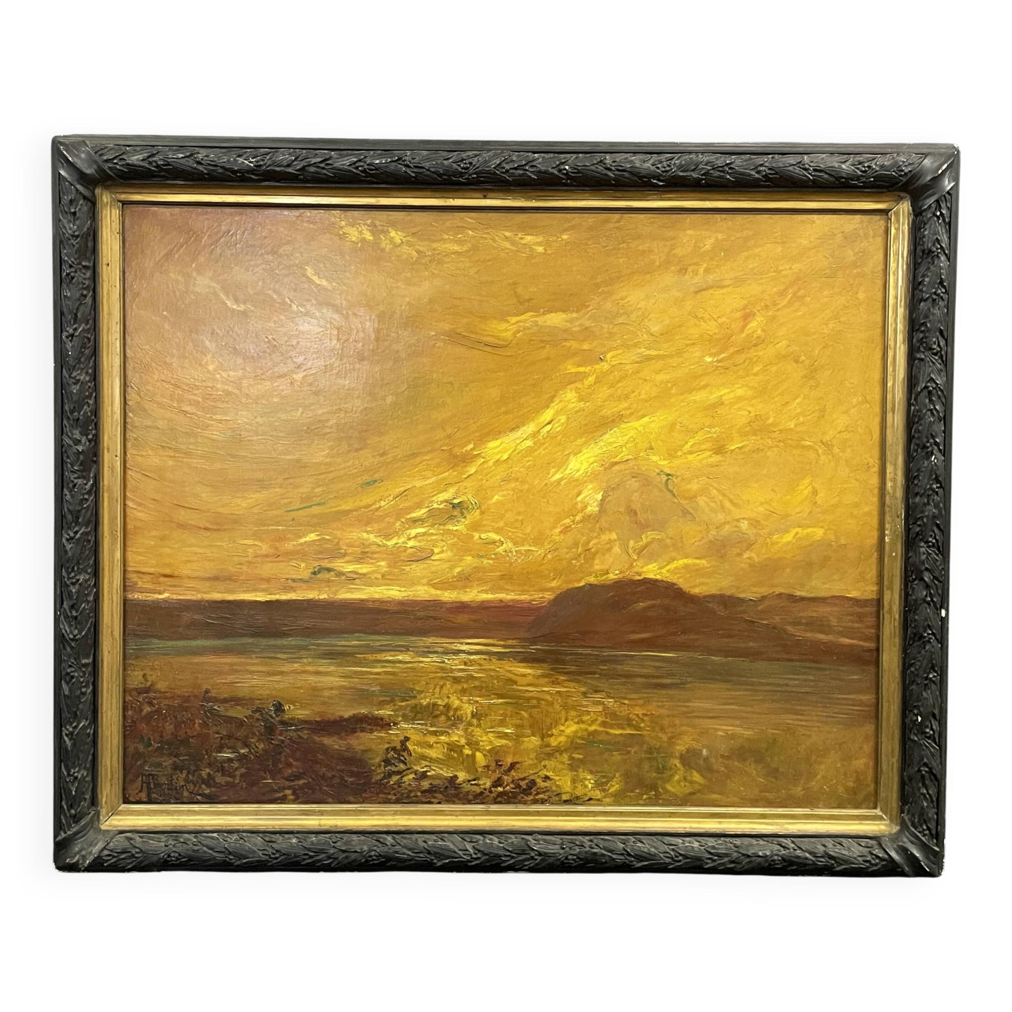 André albertin "the evening clouds"