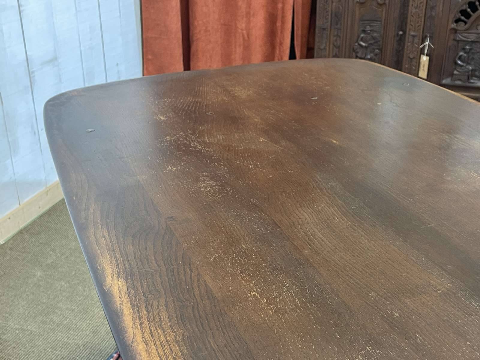 Ercol table in elm from the 1970s