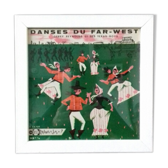 Illustration danses du Far West