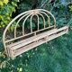 140x190 rattan and bamboo bed frame