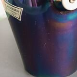 Verceram Black Iridescent Ceramic Ice Bucket