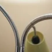 Danish floor lamp with three adjustable arms, metal construction, 2000s