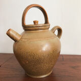 Digoin grespots jar, vintage pitcher