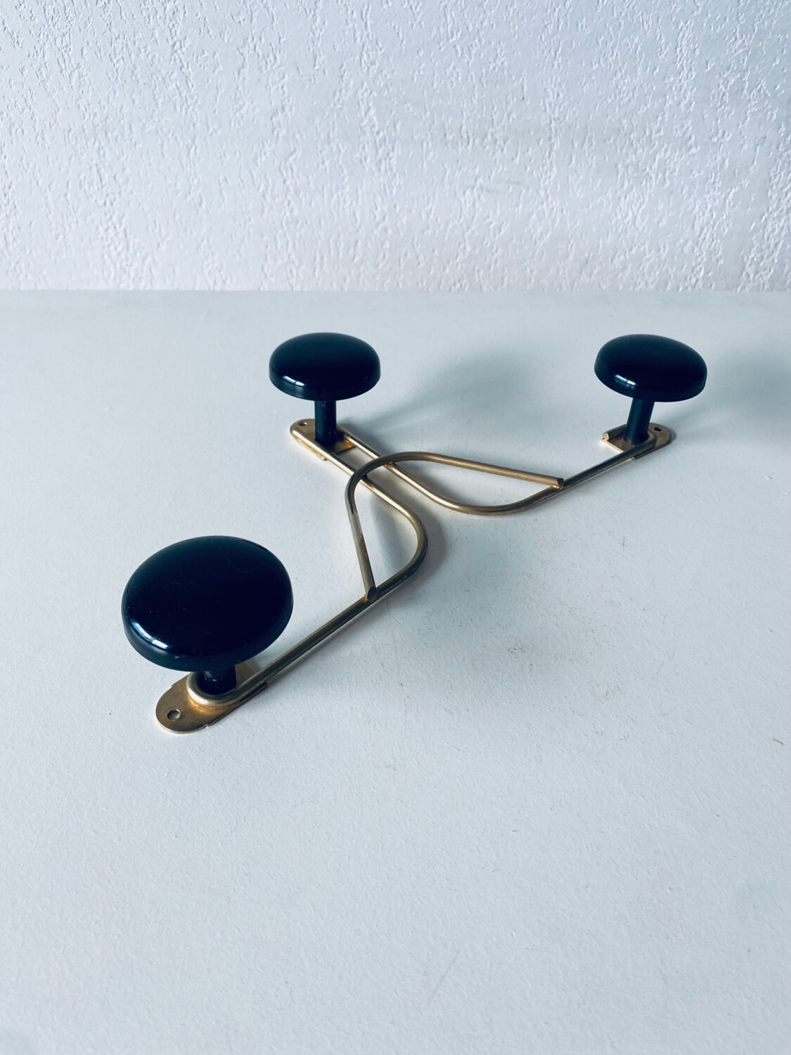 Vintage wall coat rack