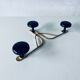 Vintage wall coat rack